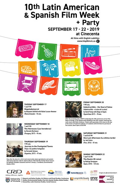 Poster — 10th Latin American and Spanish Film Week, 2019