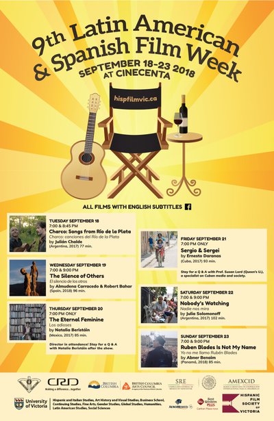 Poster — 9th Latin American and Spanish Film Week, 2018